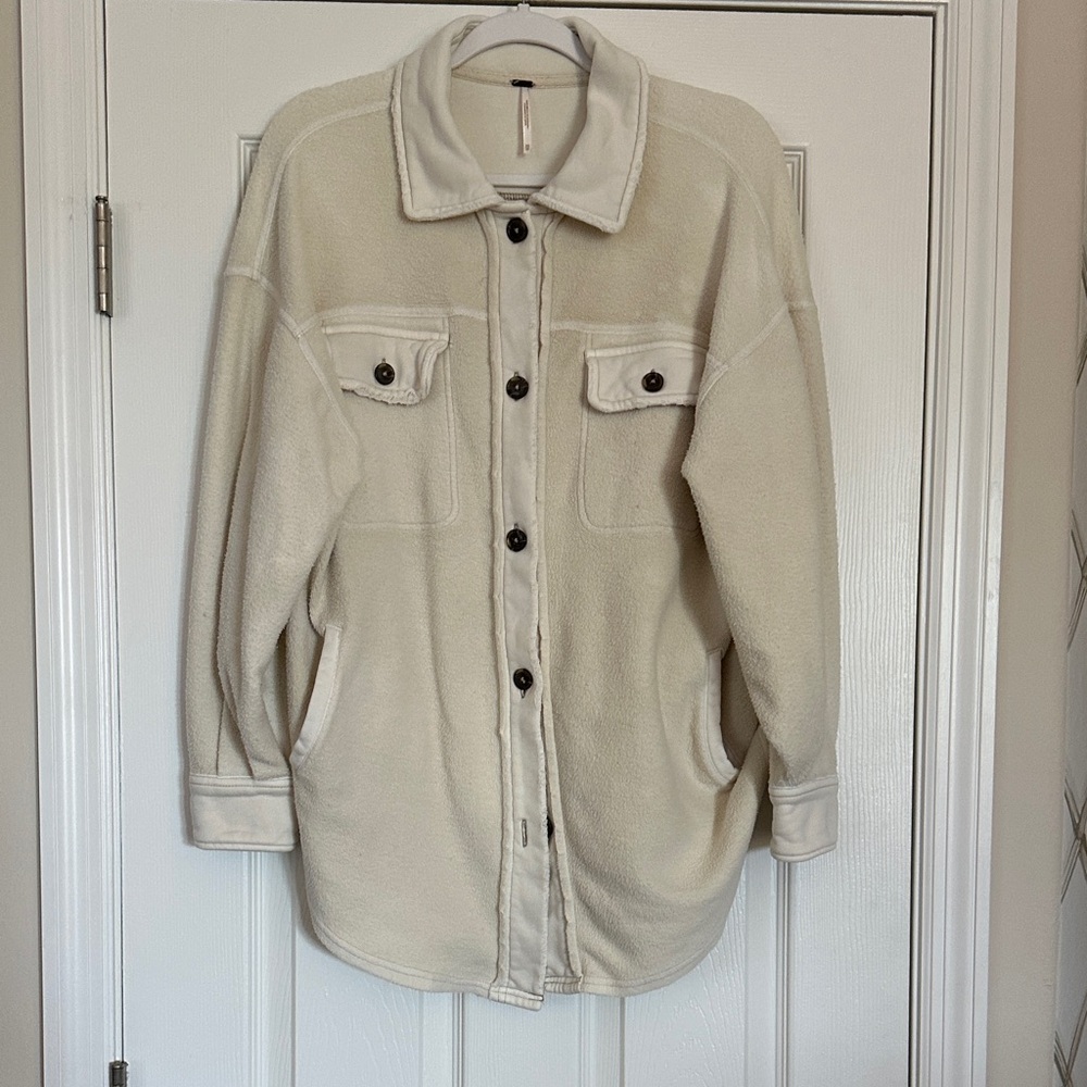 Free People Ruby Jacket Stone - Sz XS